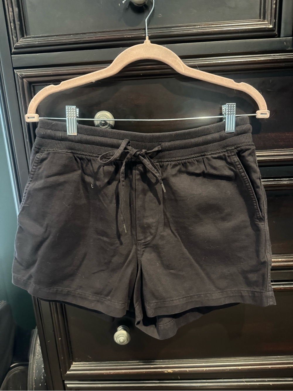 GAP Black Women's Drawstring Athletic Shorts